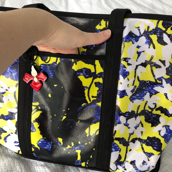 Peter Pilotto x Target Vinyl/Canvas Tote - EUC - Picture 4 of 7